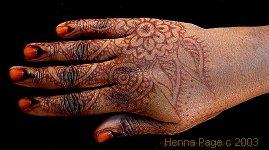 Henna and Dark Skin