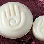 Henna flower lotion bars