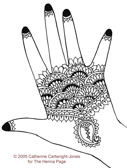 The Henna Page - Free Henna Patterns